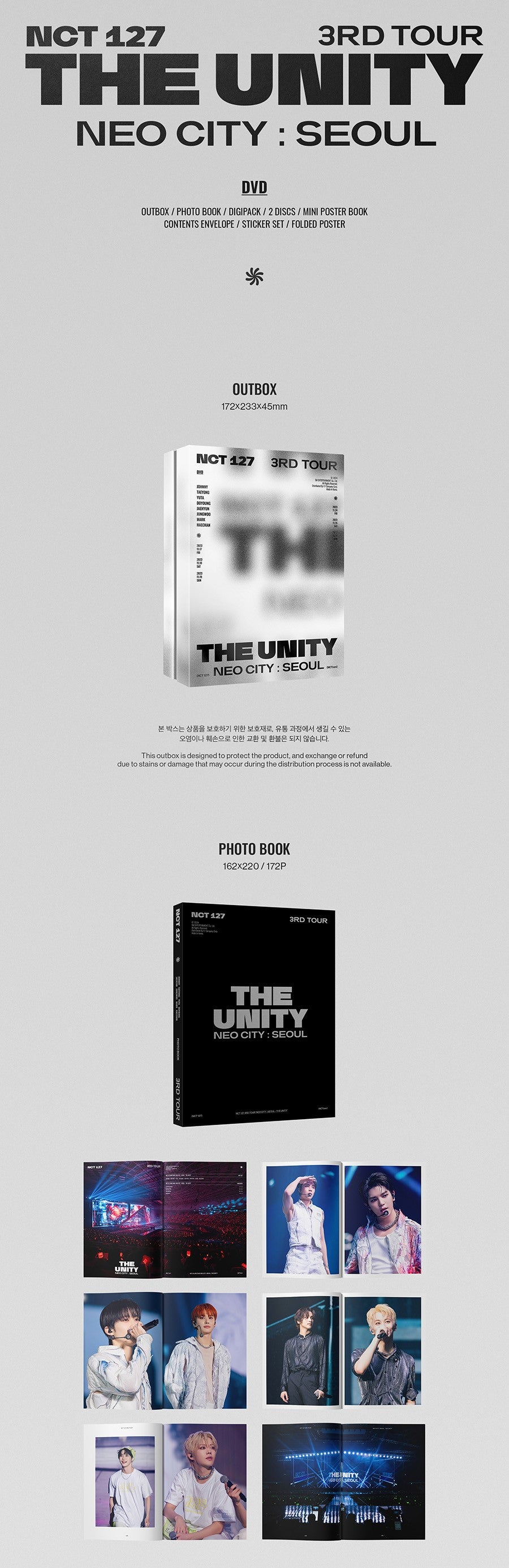 NCT 127 - 3RD TOUR 'NEO CITY : SEOUL - THE UNITY' 2DVD - K-Pop Time