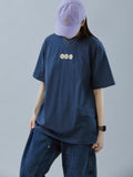 NewJeans x MURAKAMI T-SHIRTS (NAVY) -Medium