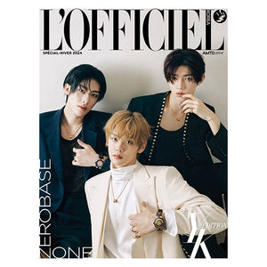 L'OFFICIEL (KOREA) 2024 WINTER (Special Issue) Cover : ZEROBASEONE