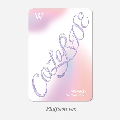 Weeekly - ColoRise (Platform ver.)