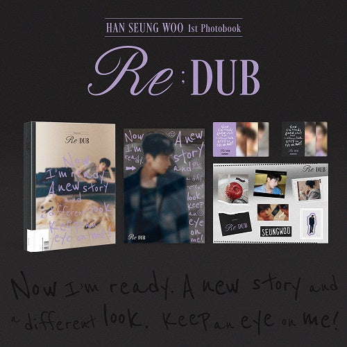 HAN SEUNG WOO 1st Photobook - Re;DUB