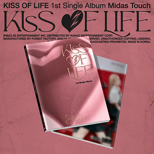 KISS OF LIFE - Midas Touch / Photobook Ver.
