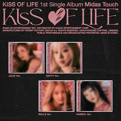 KISS OF LIFE - Midas Touch / Jewel Ver.