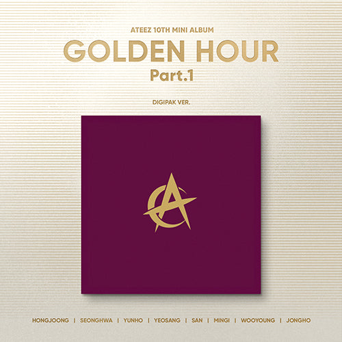 ATEEZ - GOLDEN HOUR Part.1 / Digipak Ver. (Random)