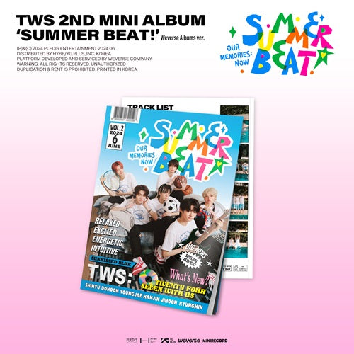 TWS - SUMMER BEAT! / Weverse Albums ver.