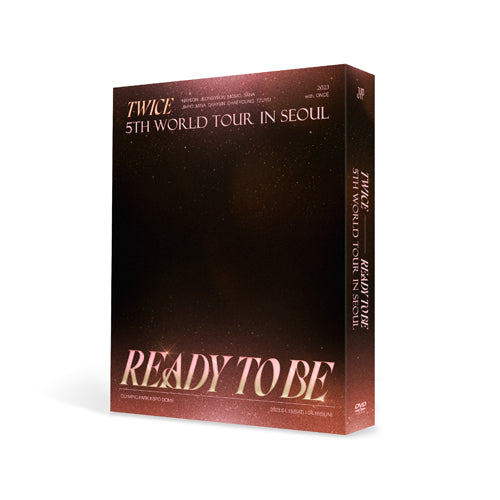 TWICE - 5TH WORLD TOUR IN SEOUL / READY TO BE 3DVD SET