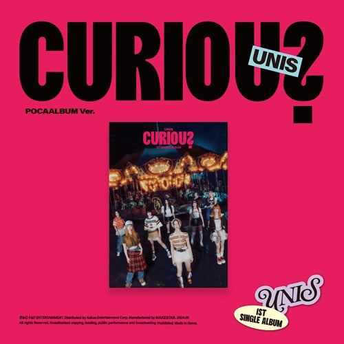 UNIS - CURIOUS / POCAALBUM Ver.