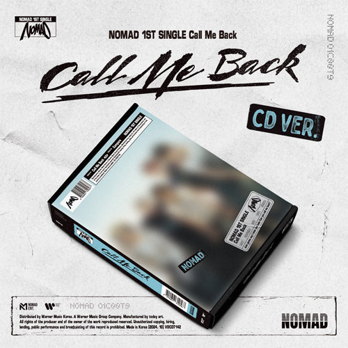 NOMAD - Call Me Back / CD Ver.