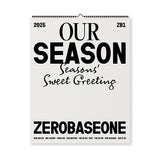 ZEROBASEONE - 2025 OUR Season WALL CALENDAR