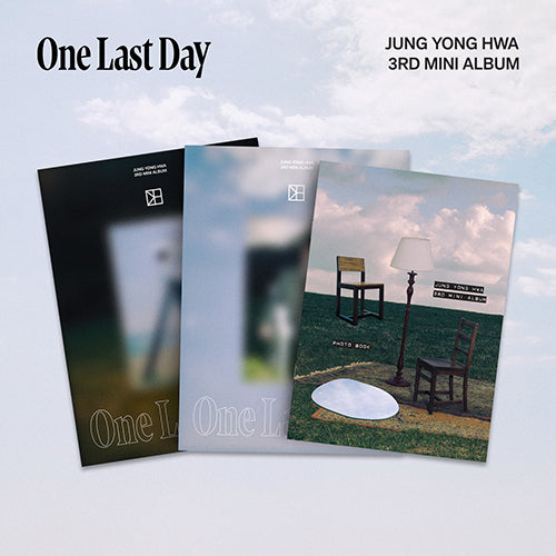 JUNG YONG HWA (CNBLUE) - One Last Day / Photobook Ver. (Random Cover)