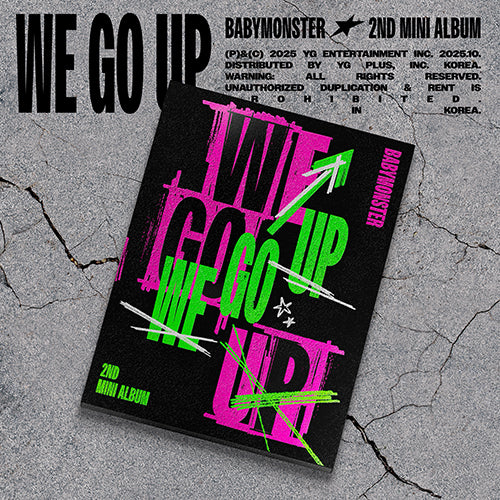 BABYMONSTER -  WE GO UP / UP Ver.