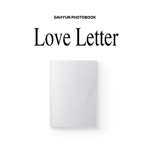 GAHYUN (DREAMCATCHER) - GAHYUN PHOTOBOOK / Love Letter *LIMITED PREORDER*
