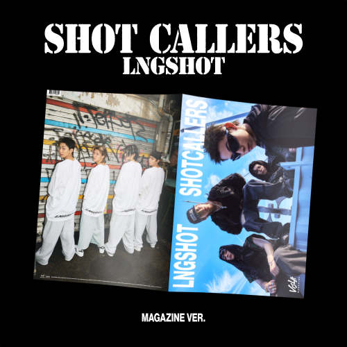K-POP・アジア LNGSHOT SHOTCALLERS VsL4 MAGAZINE LNGSHOT - SHOT CALLERS / Magazine Ver. (Large package!) - K-Pop Time