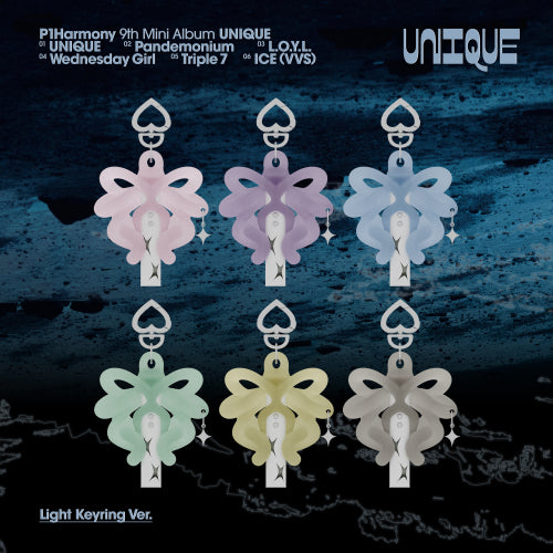 P1Harmony - UNIQUE  / Light Keyring Ver.