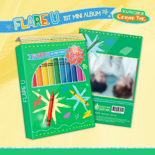 FLARE U - YOUTH ERROR  / Crayon Ver. *DEBUT*