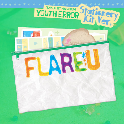 FLARE U - YOUTH ERROR  / Stationery Kit Ver. *DEBUT*