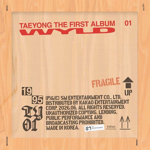 TAEYONG (NCT) - WYLD / Masterpiece Ver. *LIMITED / LATER RELEASE!*