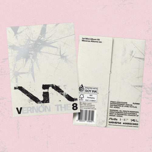 V8 (Vernon & THE8 / SEVENTEEN) - V8 / Weverse Albums Ver.