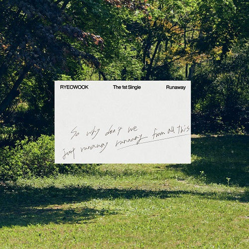 RYEOWOOK (Super Junior) - Runaway / Digipack Ver.