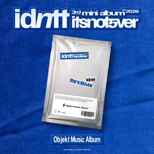 idntt - itsnotover / Objekt Music Album