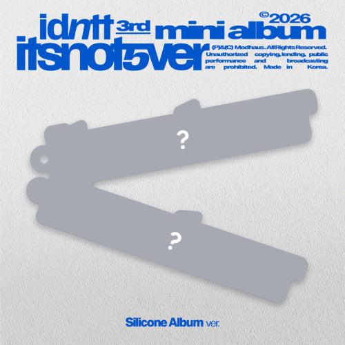 idntt - itsnotover / Silicone Album