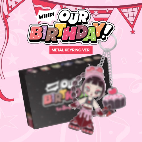 OURBIRTHDAY - Our Birthday / Metal Keyring Ver. (Random Keyring) *DEBUT* + BONUS