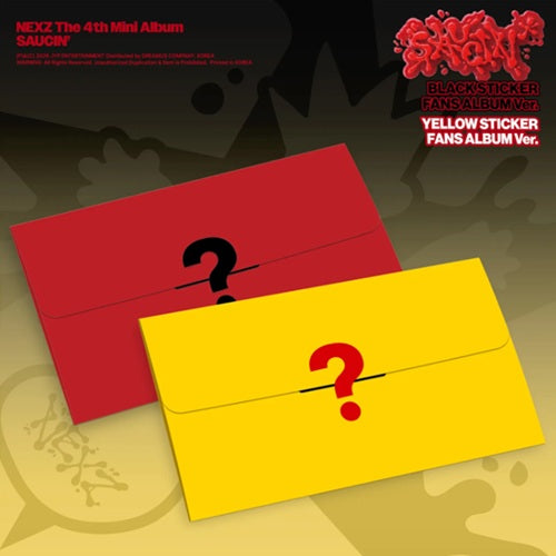 NEXZ - Saucin' / STICKER FANS ALBUM Ver.