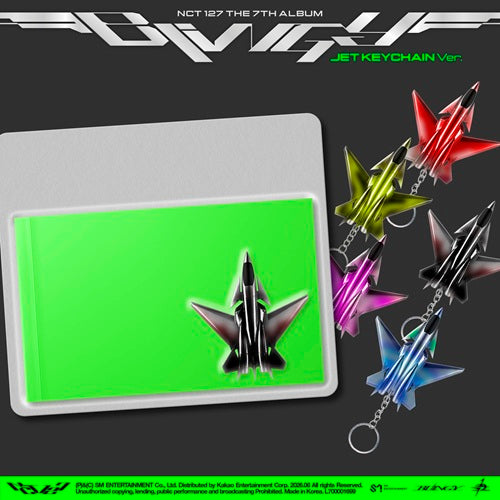 NCT 127 - BLINGY / JET Keychain Ver. (Random)