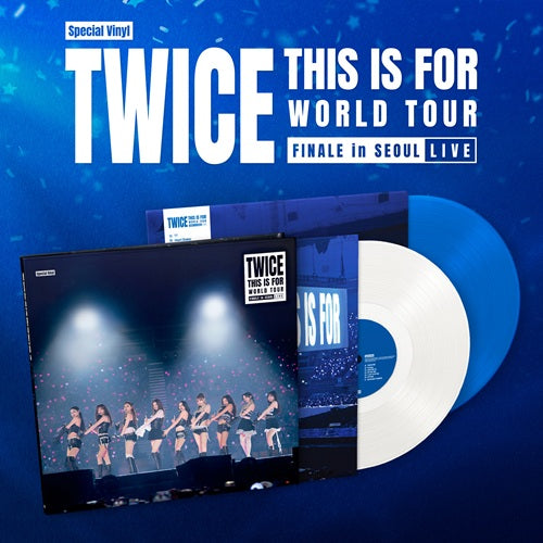 TWICE - THIS IS FOR WORLD TOUR FINALE in SEOUL - LIVE / Special LP Ver.(Vinyl) + BONUS