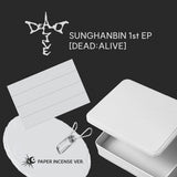 SUNG HANBIN (Zerobaseone) - DEAD:ALIVE / Paper Incense Ver. *LIMITED*