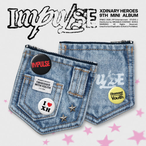 Xdinary Heroes - IMPULSE / DENIM POUCH Ver.