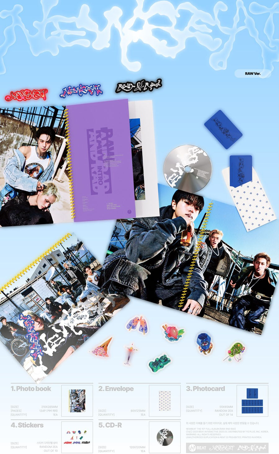 NEWBEAT - RAW AND RAD (Random) - K-Pop Time