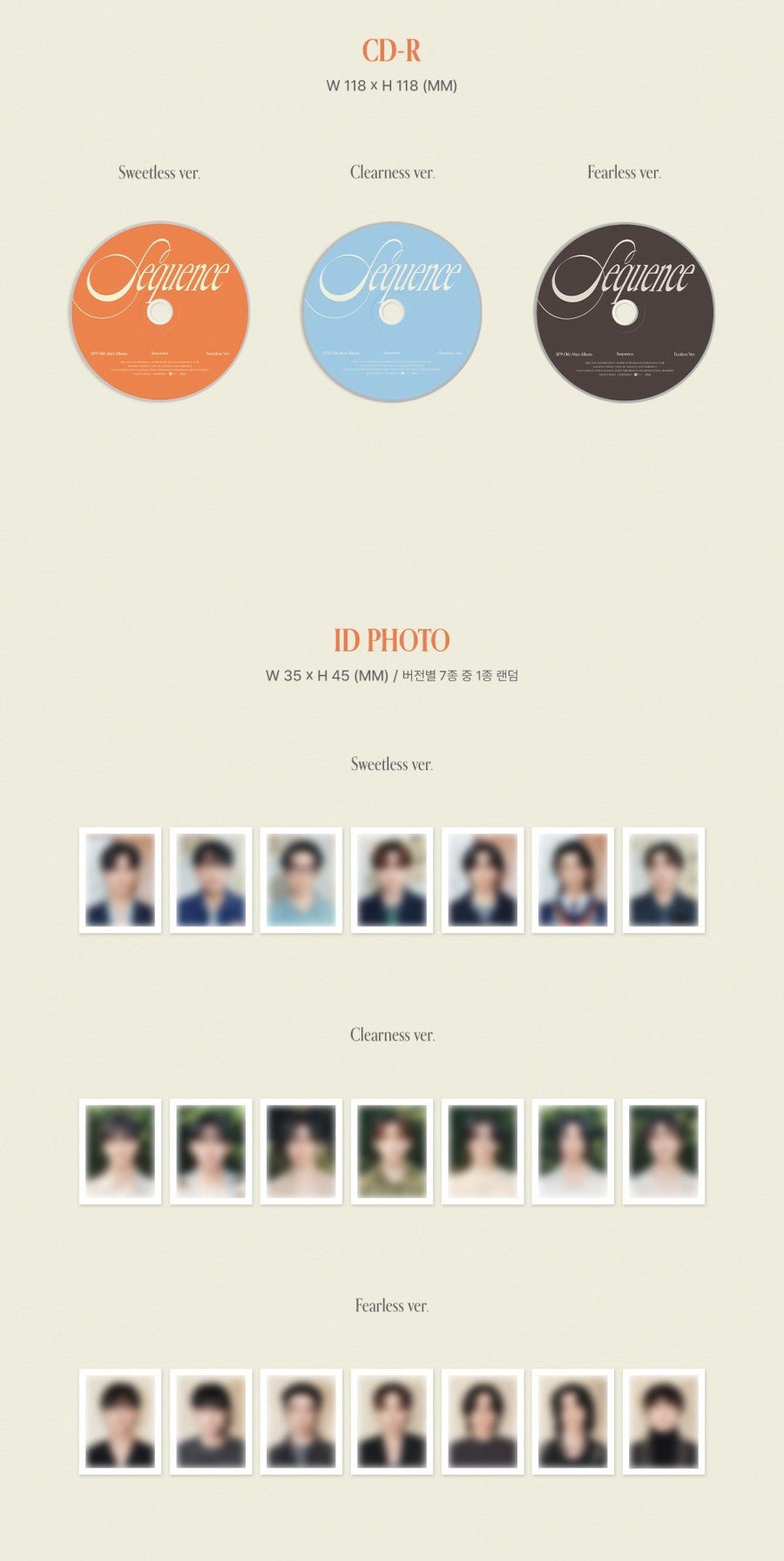 アイドル SF9 Sequence POPUP MD SF9 Sequence POPUP MD 【公式通販】