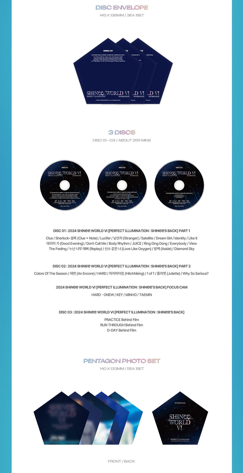 SHINee - SHINee WORLD VI / PERFECT ILLUMINATION : SHINee'S BACK (3