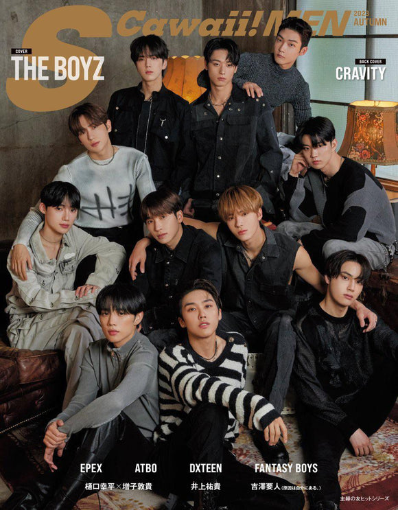 THE BOYZ - S Cawaii! MEN (Japanese magazine) / Autumn 2023 (Cover : THE BOYZ)