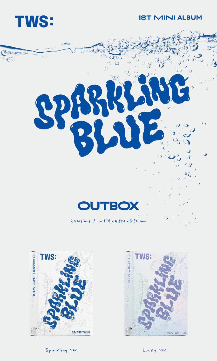 TWS - Sparkling Blue (Random) - K-Pop Time