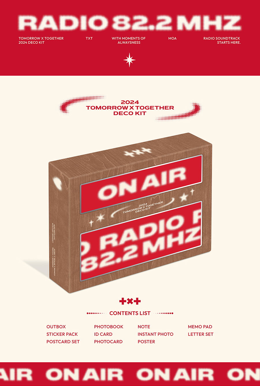 TXT (TOMORROW X TOGETHER ) - 2024 DECO KIT - K-Pop Time