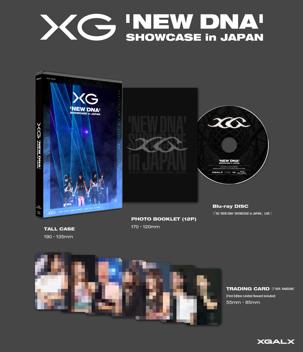 XG - NEW DNA Showcase in Japan / Japanese Regular Blu-ray Edition