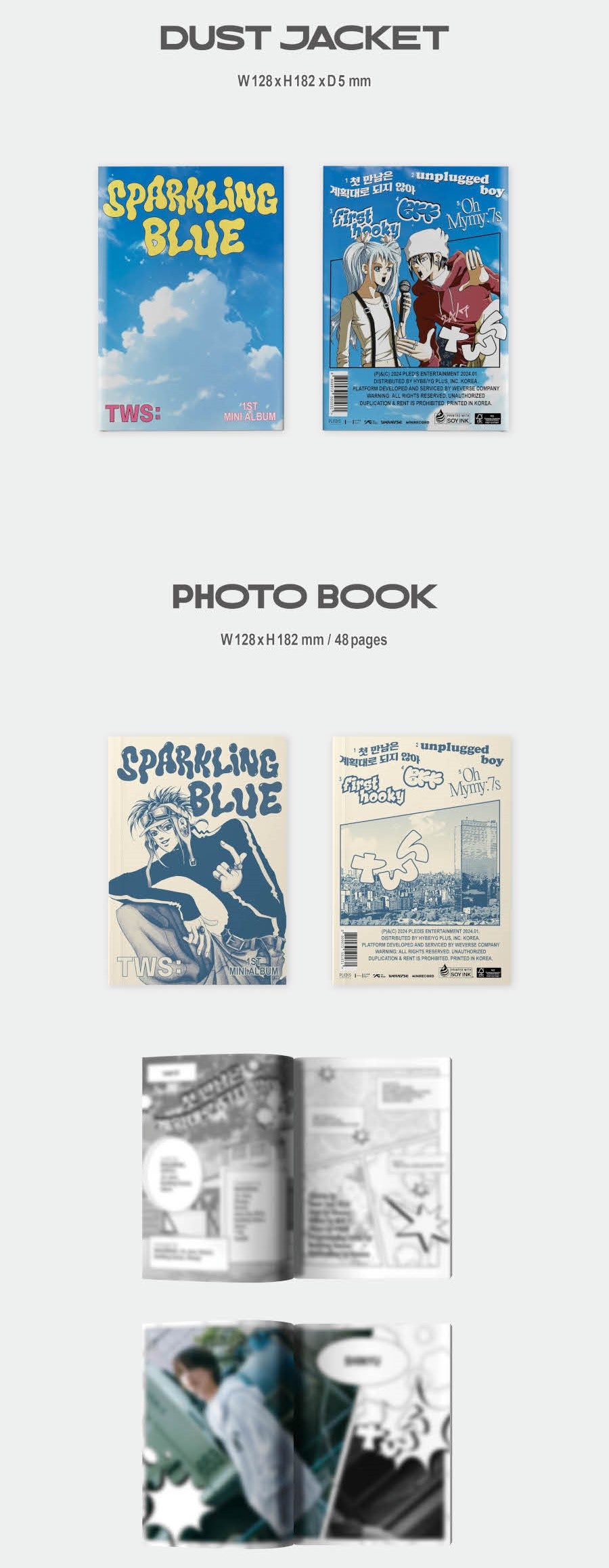 TWS - Sparkling Blue (Weverse Albums ver.) - K-Pop Time