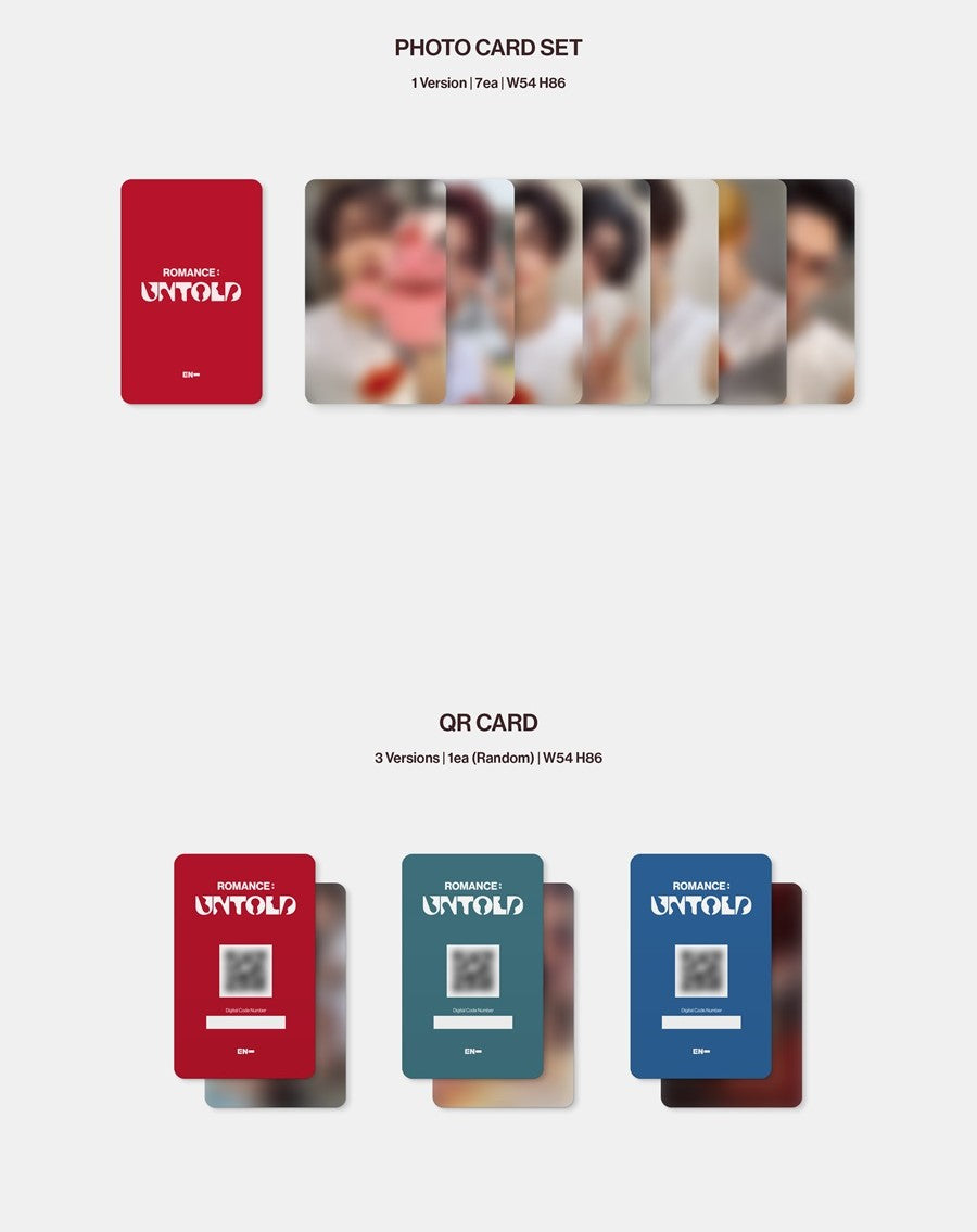 ENHYPEN - ROMANCE : UNTOLD / WEVERSE ALBUMS VERSION - K-Pop Time