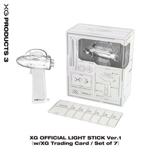 XG - XG OFFICIAL LIGHT STICK Ver.1 + SET OF 7 Trading Cards