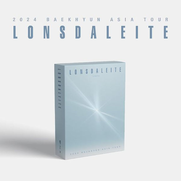 BAEKHYUN - 2024 BAEKHYUN ASIA TOUR / Lonsdaleite in SEOUL BLU-RAY *LIMITED PREORDER*