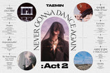 TAEMIN - The 3rd Album ‘Never Gonna Dance Again : Act 2’ (2 Random Versions)