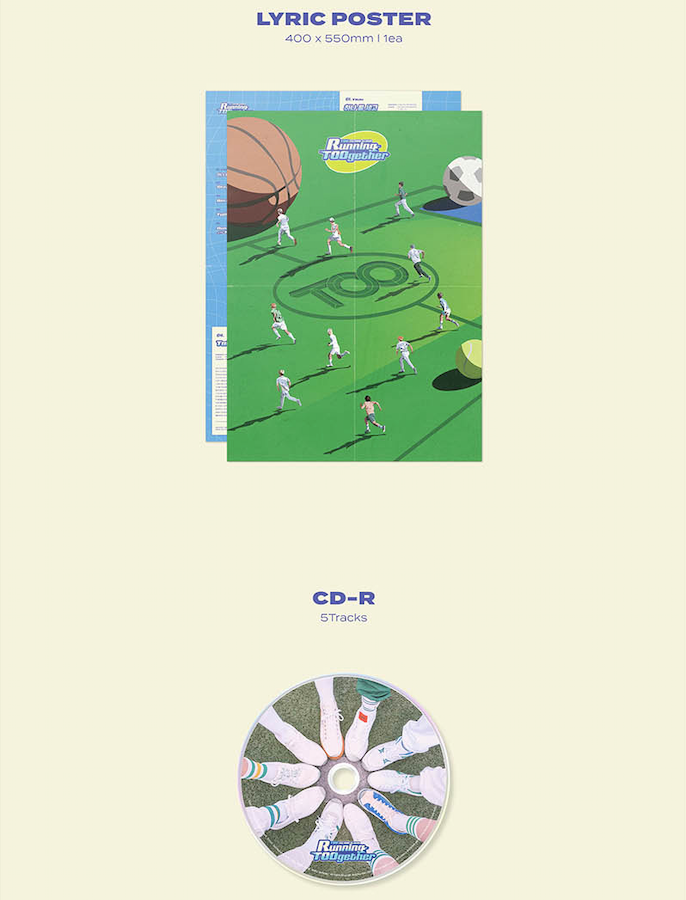 TOO - Running TOOgether (2nd Mini Album) - K-Pop Time