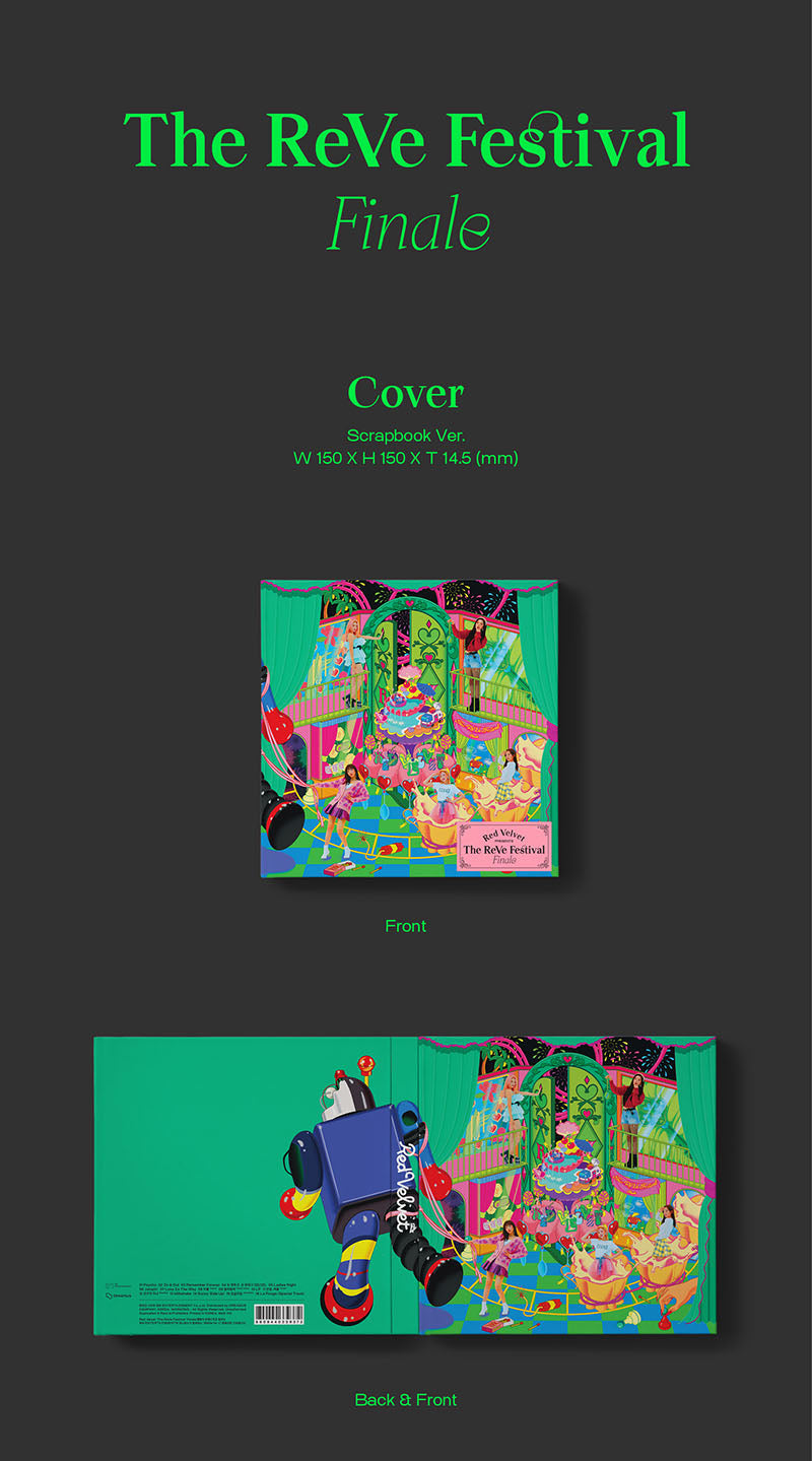 Red Velvet The ReVe Scrapbook 新品未開封 x10 Red Velvet - Red Velvet ''The ReVe Festival' Finale' (Scrapbook