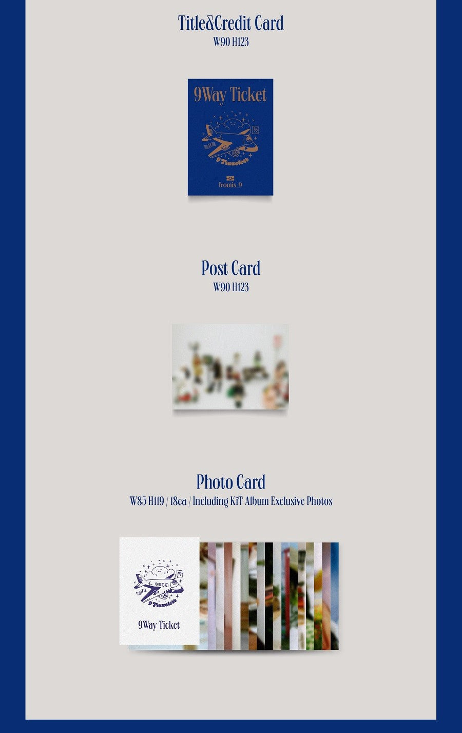 Fromis_9 - 9 Way Ticket (KiT Version) - K-Pop Time