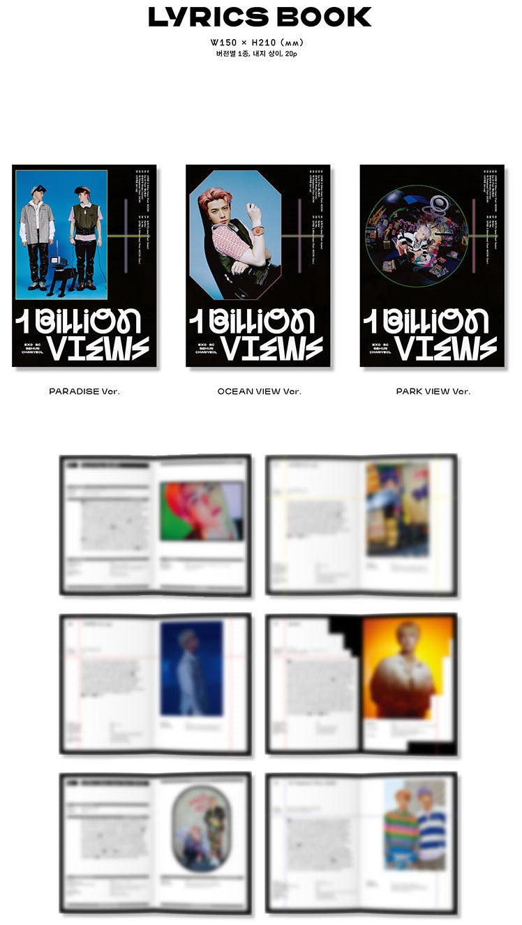 EXO-SC - Album Vol.1 : 1 Billion Views (Random Version) - K-Pop Time