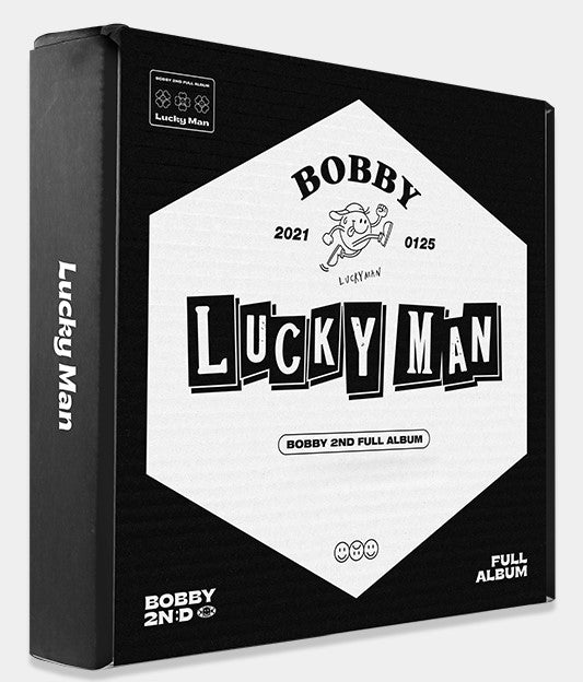 BOBBY (IKON) - 2nd FULL ALBUM : LUCKY MAN (A Ver)