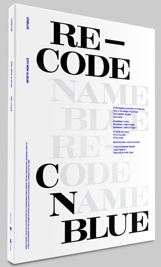 CNBLUE - 8th Mini Album: RE-CODE (Special ver)