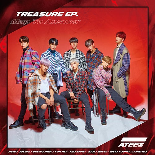 ATEEZ -TREASURE EP. Map To Answer (Japanese Release/ Type Z]
